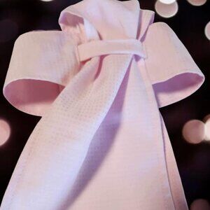 STOCK TIE for Equestrians Pre-Tied PINK DOT OSFA New by ORNAMENTS